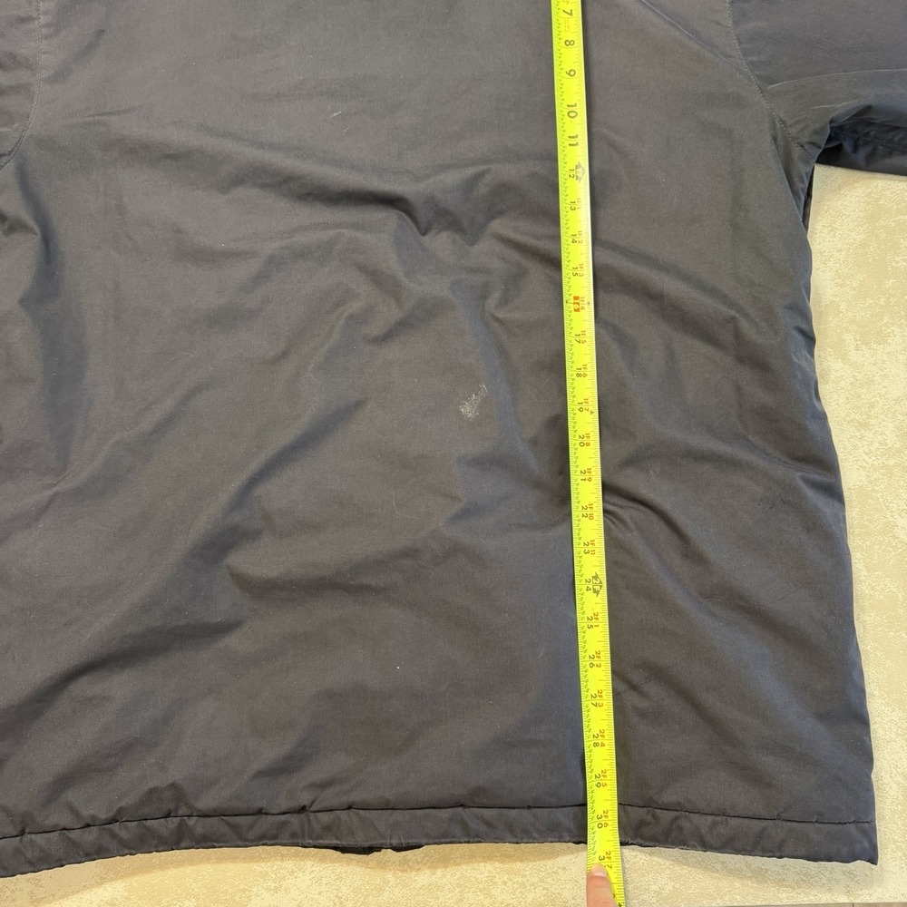 Quiksilver 5000 Snowboard Ski Jacket Mens Large Black Hooded Zip Coat Y2K - Picture 13 of 13